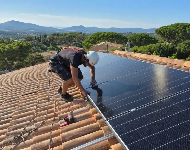 Installateur panneaux solaires Cardet — pose photovoltaïque sur toiture