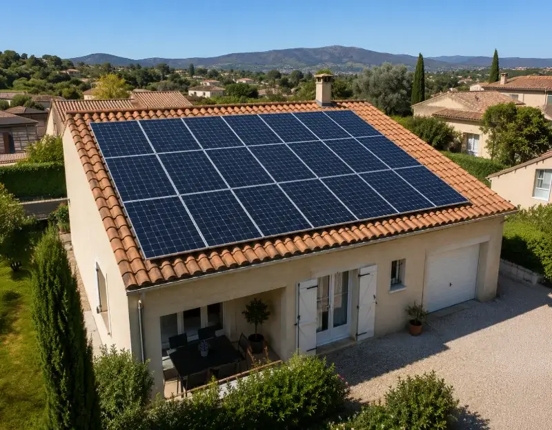 Prime à l'autoconsommation panneaux solaires Cardet — aide financière de l'État